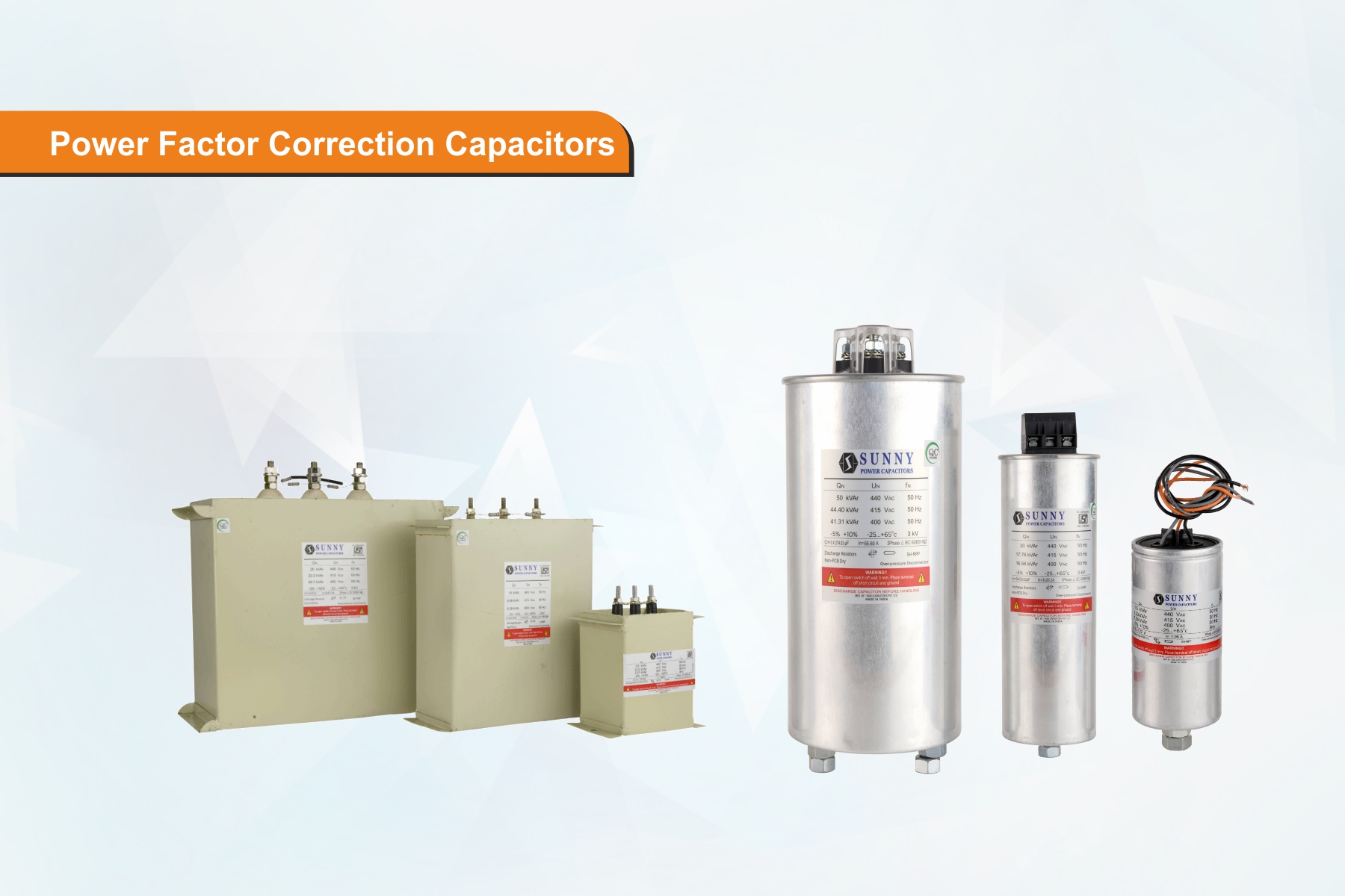 Reactive power compensation products